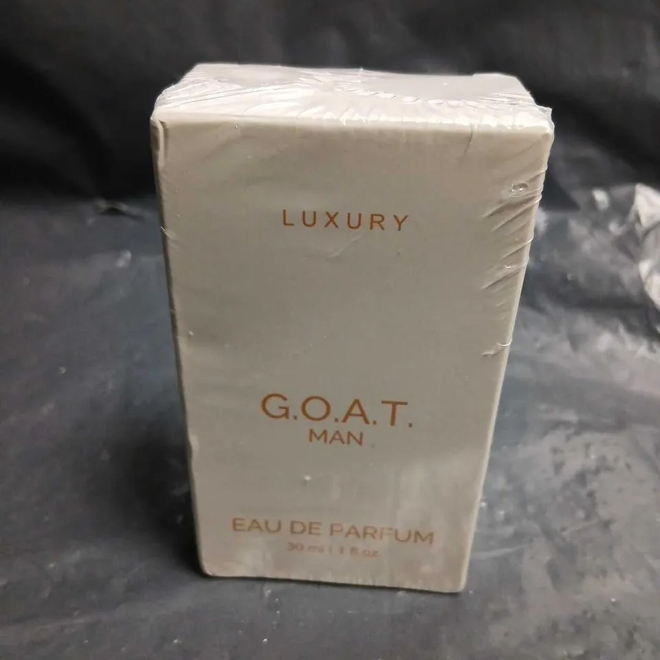 BOXED AND SEALED LUXURY G.O.A.T. AN EAU DE PARFUM 30ML