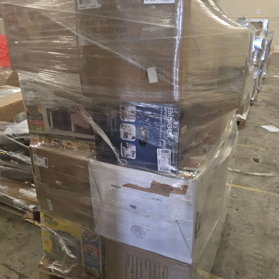 PALLET OF APPROXIMATELY 29 UNPROCESSED RAW RETURN HOUSEHOLD AND ELECTRICAL GOODS TO INCLUDE;