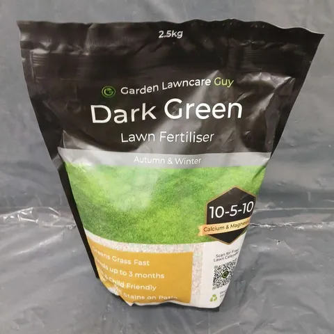 SEALED GARDEN LAWNCARE DARK GREEN LAWN FERTILISER - 10-5-10 - 2.5KG