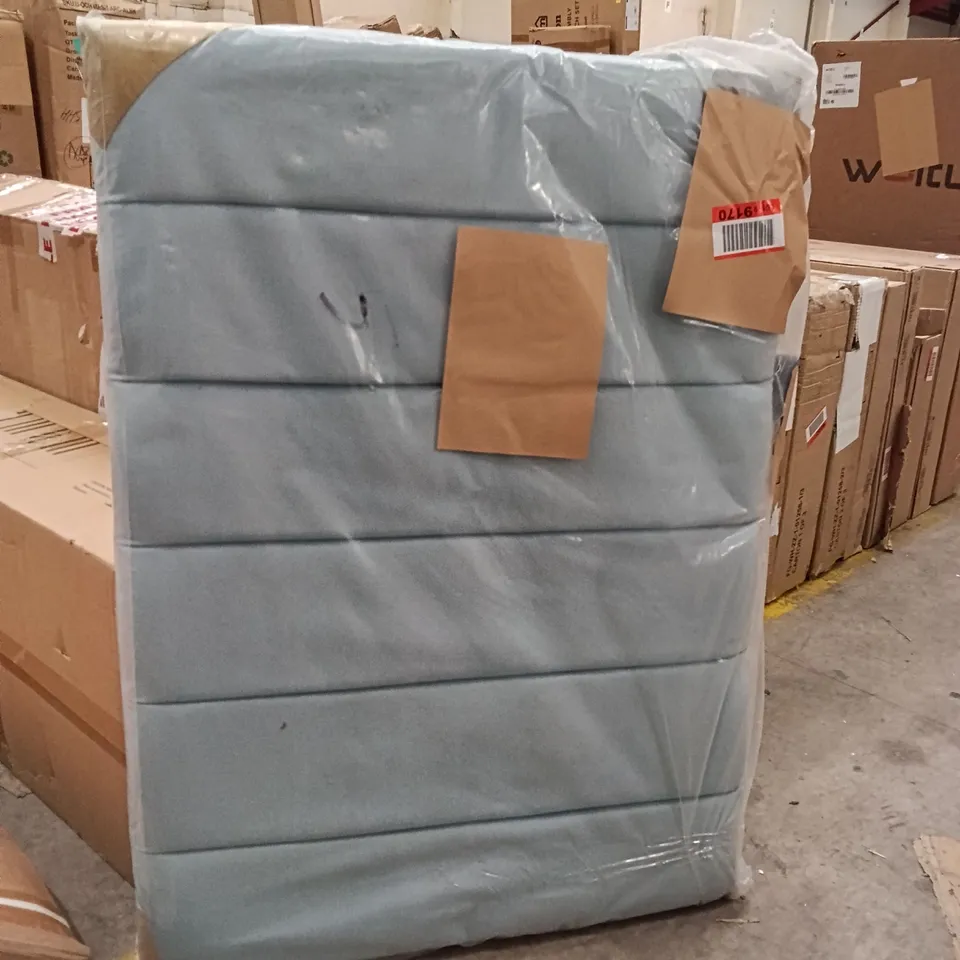 BAGGED HEADBOARD - LIGHT BLUE (1 PART)