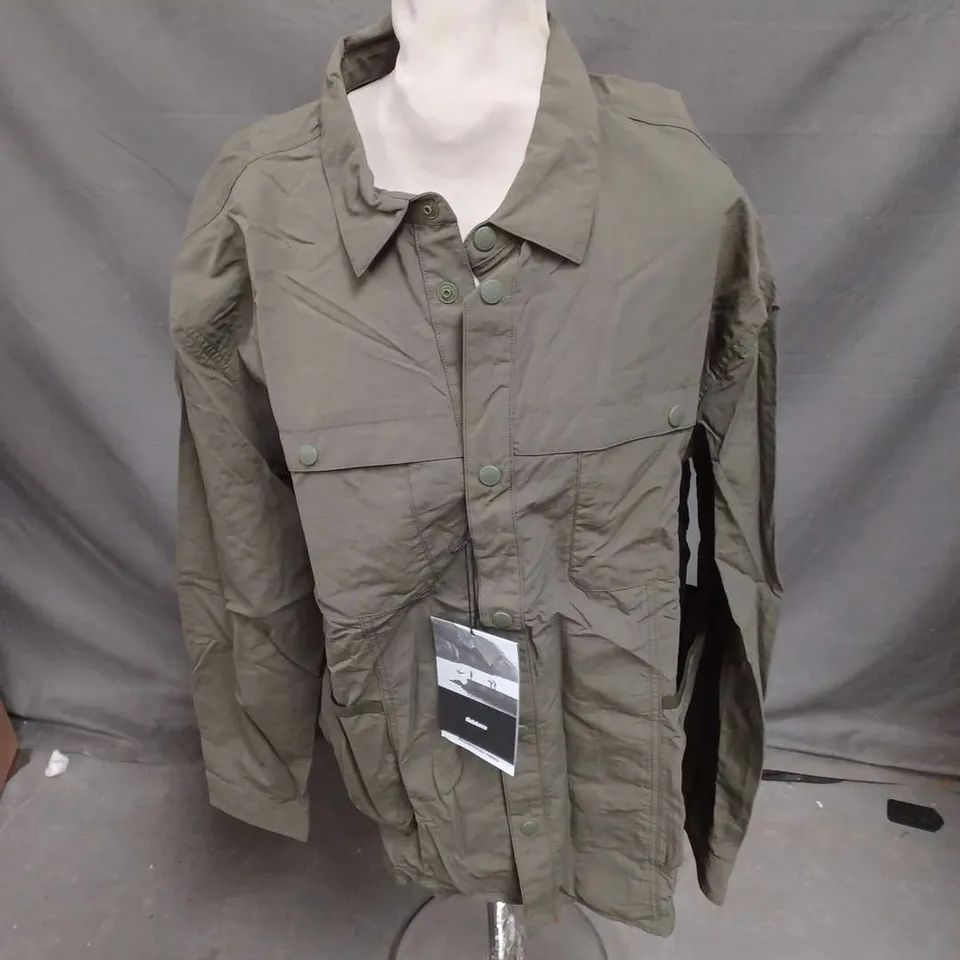 FINISTERRE WANDER SHIRT IN OLIVE SIZE L