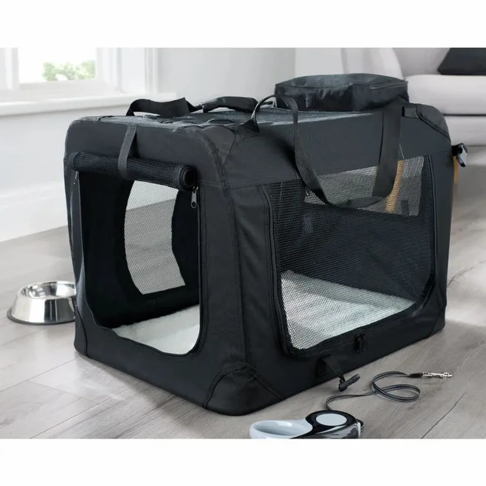 BOXED CHORLEY PET CARRIER SIZE MEDIUM 42CM H X 42CM
