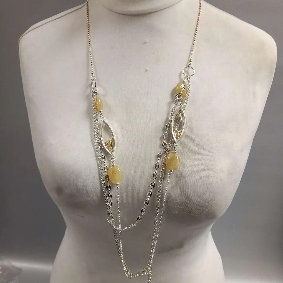 BRAND NEW BROWN PEPPER HANDBAGS JEWELLERY CONNECTION UK NECKLACE