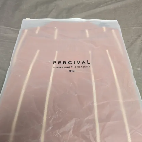 PERCIVAL CABLE KNITTED POLO TOP SIZE M