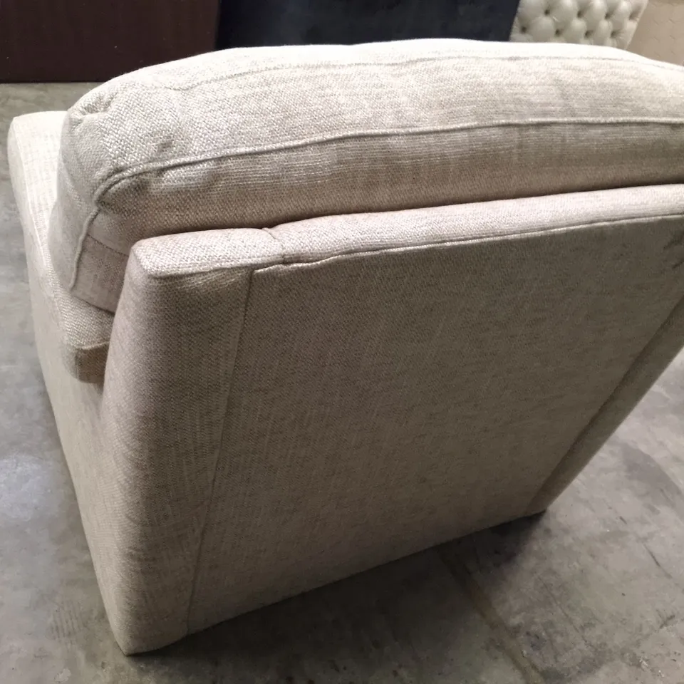 LARGE ARMCHAIR - CREAM FABRIC