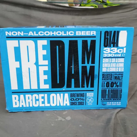 FREE DAM Barcelona Non-Alcoholic Beer – 6 x 330ml Box