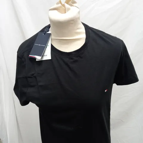 TOMMY HILFIGER BLACK CORE STRETCH SLIM FIT TOP - XS MENS