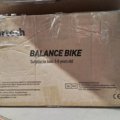 BOXED KIDS BALANCE BIKE -GREEN-