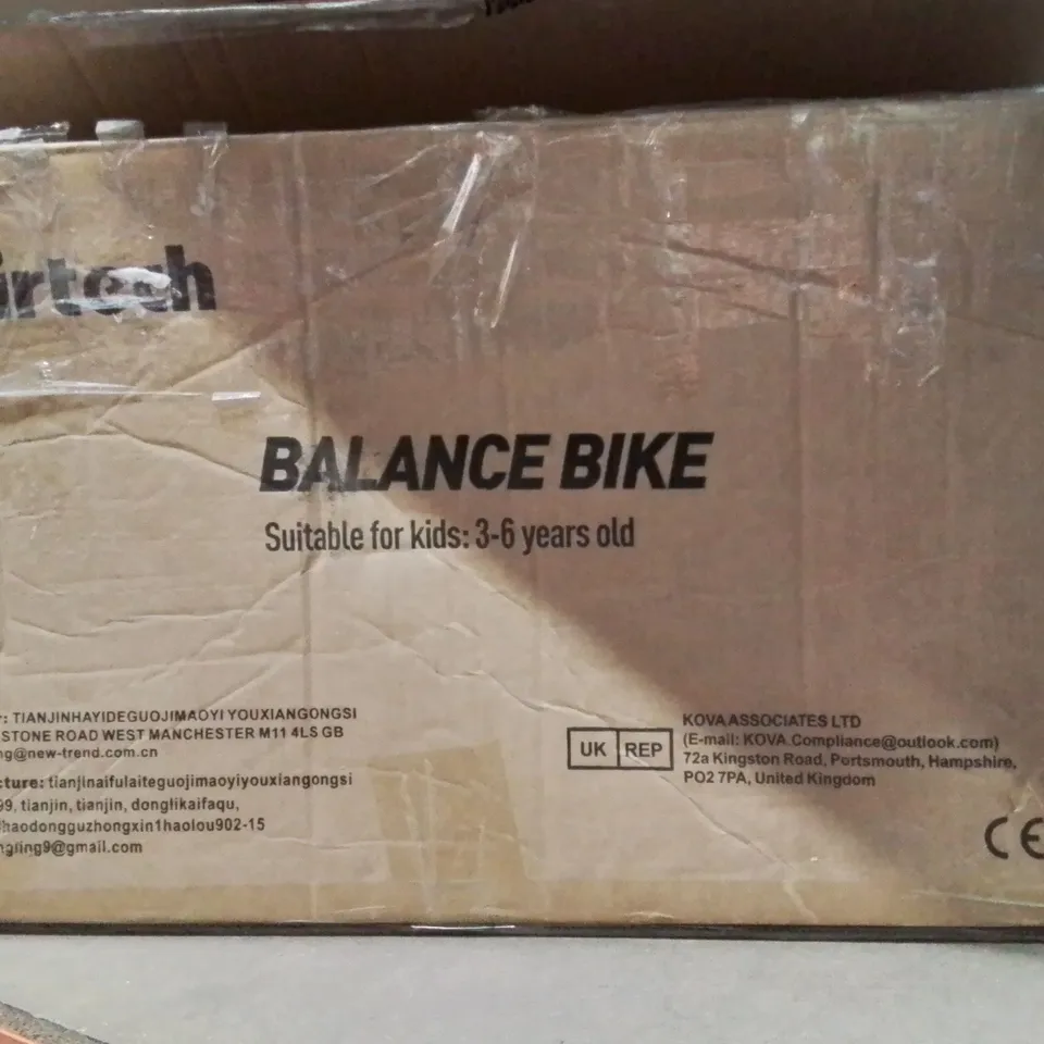 BOXED KIDS BALANCE BIKE -GREEN-
