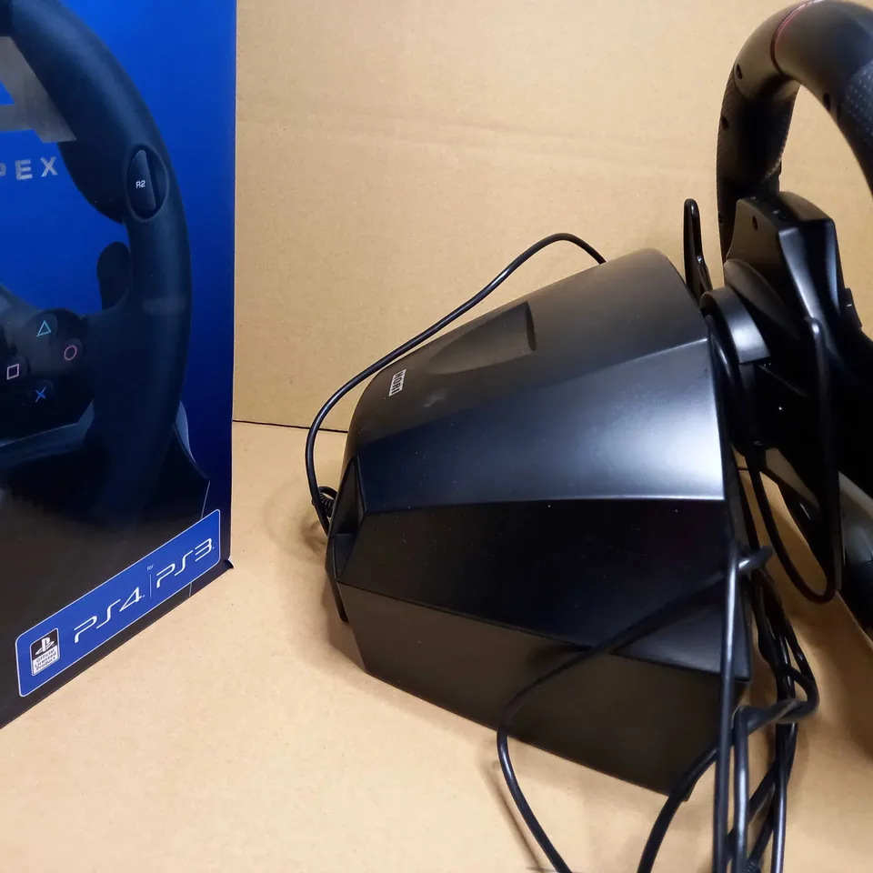 BOXED HORI WIRELESS RWA RACING WHEEL APEX (FOR PS4)