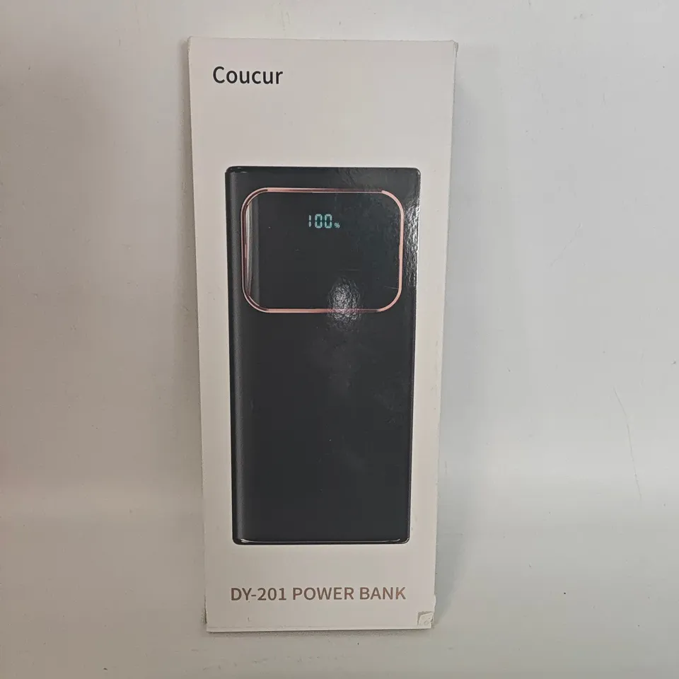 BOXED CONCUR DY-201 10000 POWER BANK - BLACK
