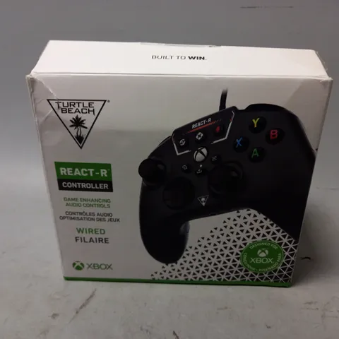 BOXED TURTLE BEACH REACT-R XBOX CONTROLLER