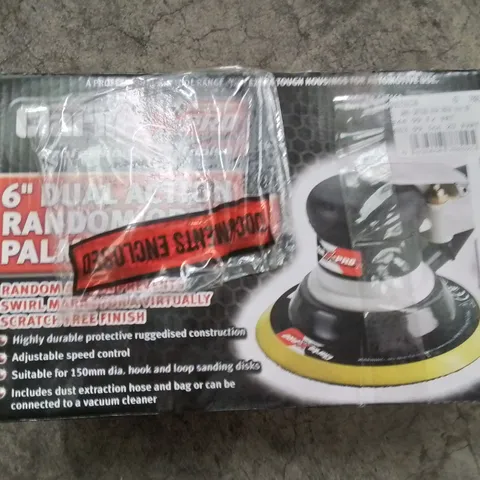 BOXED CLARKE CAT160 PROFESSIONAL 6" DUAL ACTION RANDOM ORBITAL PALM SANDER