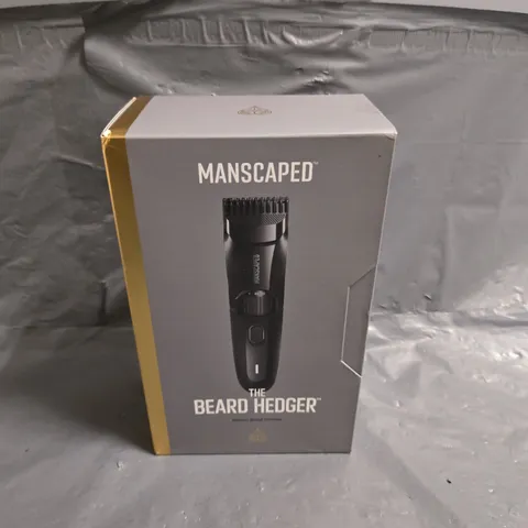 BOXED SEALED MANSCAPED BEARD HEDGER BEARD TRIMMER 