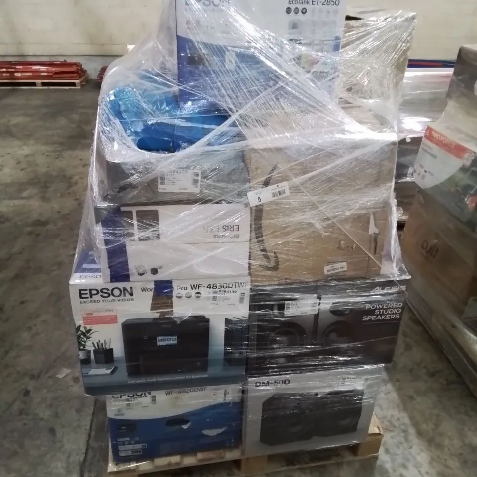 PALLET OF APPROXIMATELY 23 RAW UNTESTED HOUSEHOLD ELECTRICAL TO INCLUDE: