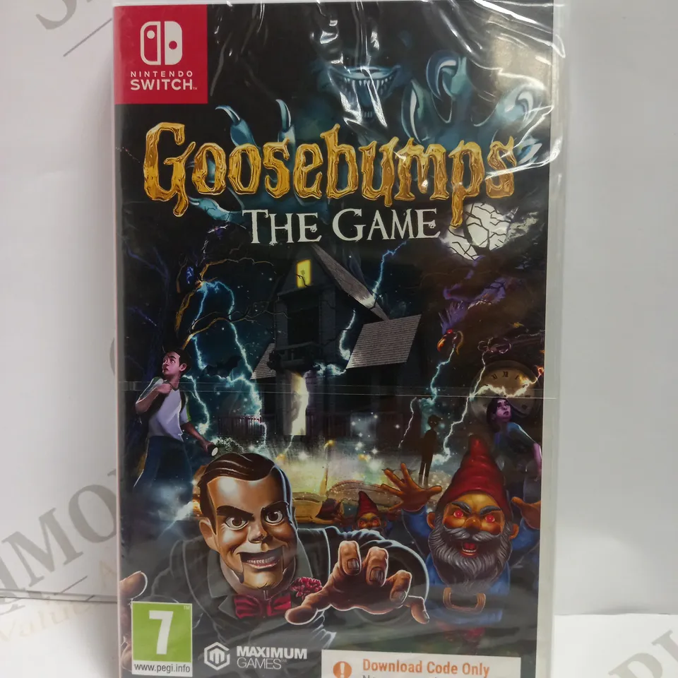 SEALED NINTENDO SWITCH GOOSEBUMPS THE GAME