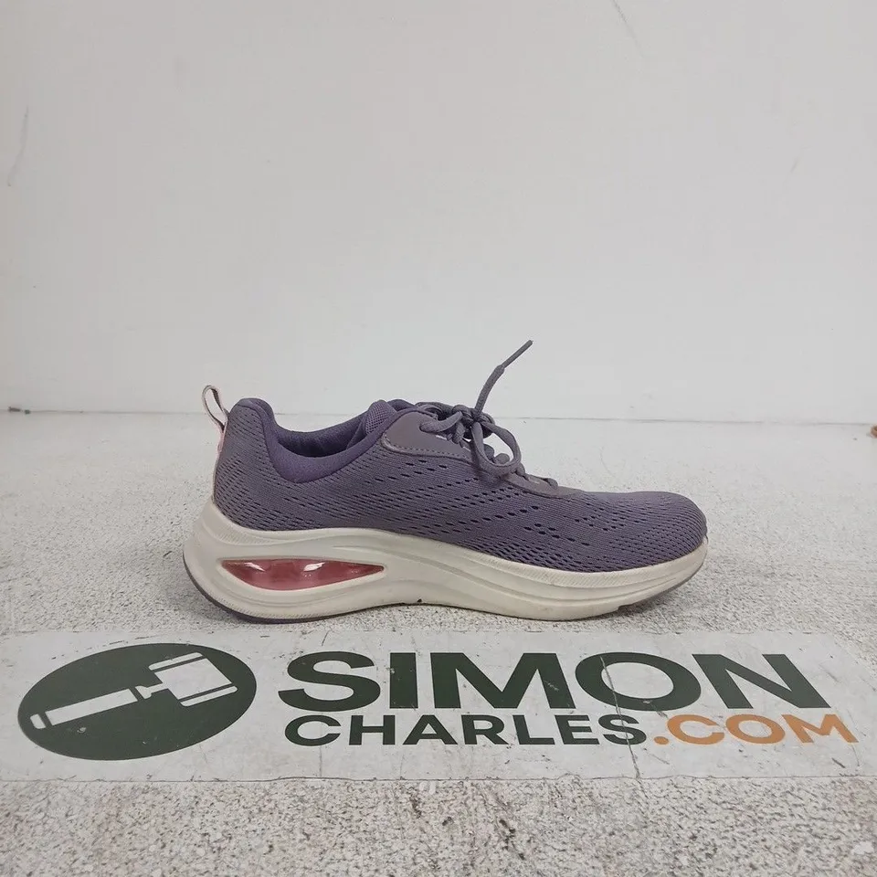 SKECHERS WOMEN'S PURPLE MESH TRAINER UK 4.5 (US 7.5, EU 37.5)