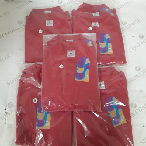 BOX OF APPROX. 56 AKIF STYLES SCHOOL WEAR BOYS POLO SHIRTS IN DIFFERENT SIZES TO INCLUDE - EU 30 - EU 28 - EU 32 ETC