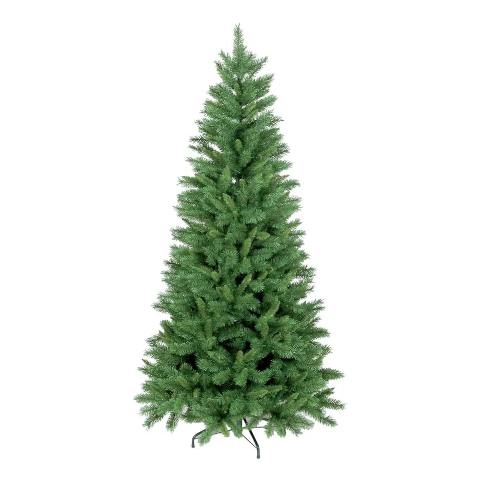 BOXED ARTIFICIAL SPRUCE CHRISTMAS TREE