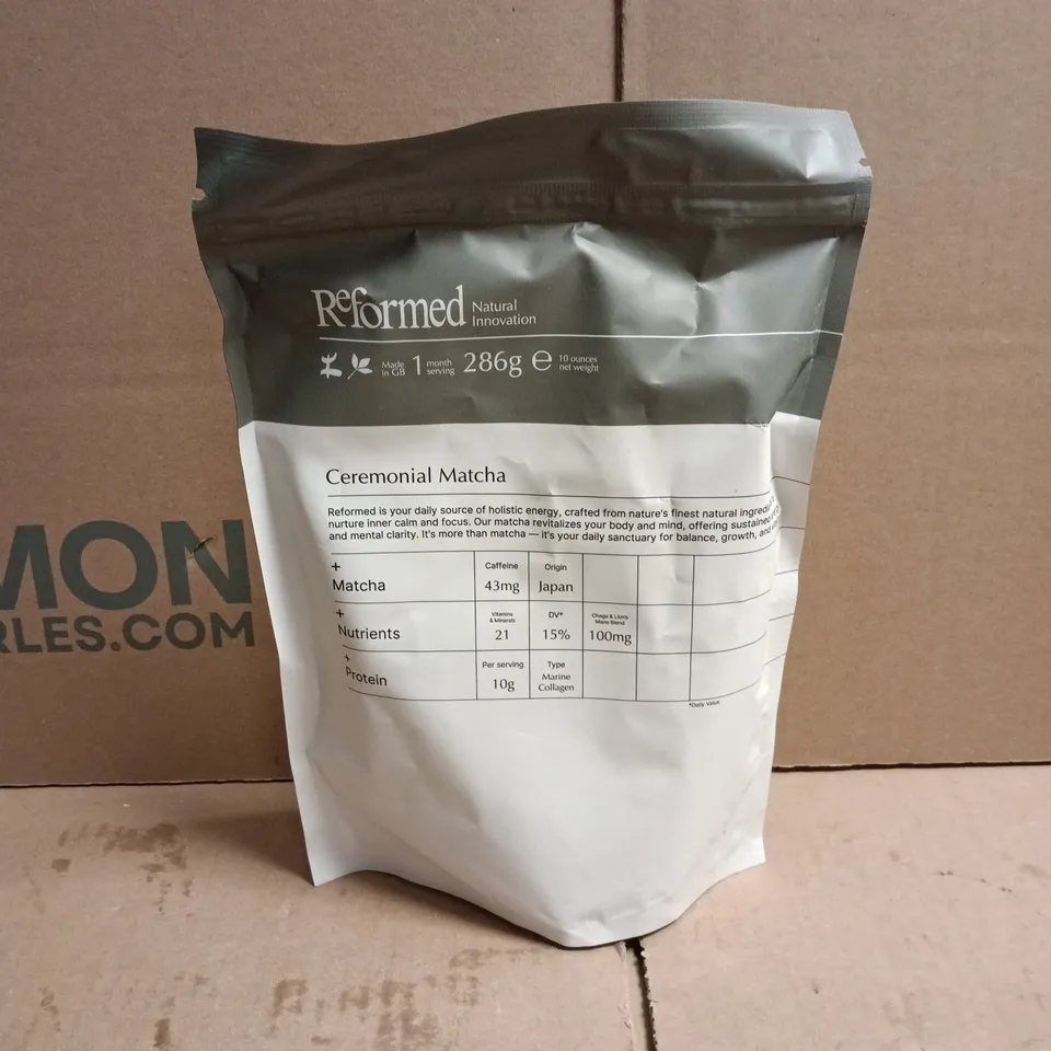 REFORMED 286G CEREMONIAL MATCHA 1 MONTH SERVING