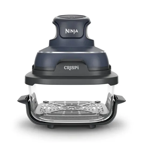 OUTLET NINJA CRISPI 4-IN-1 PORTABLE GLASS AIR FRYER