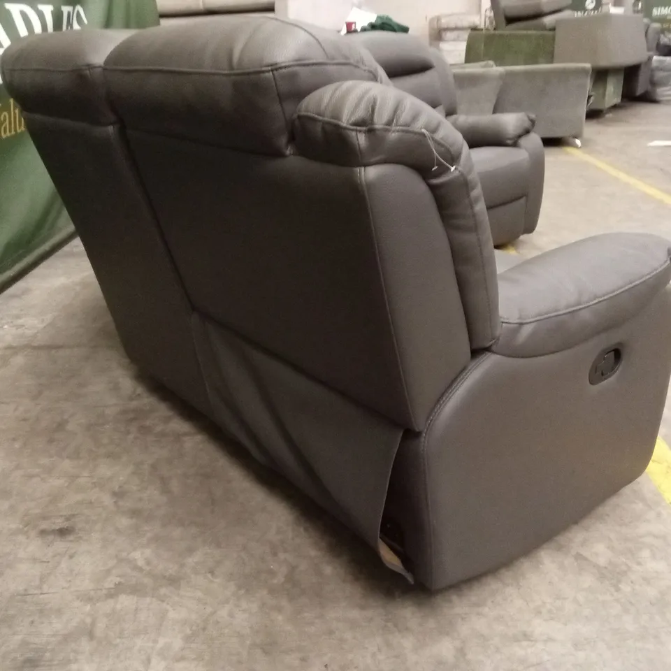 ROTHBURY LUXURY FAUX LEATHER HIGH BACK MANUAL RECLINER CORNER GROUP SOFA RRP £1599