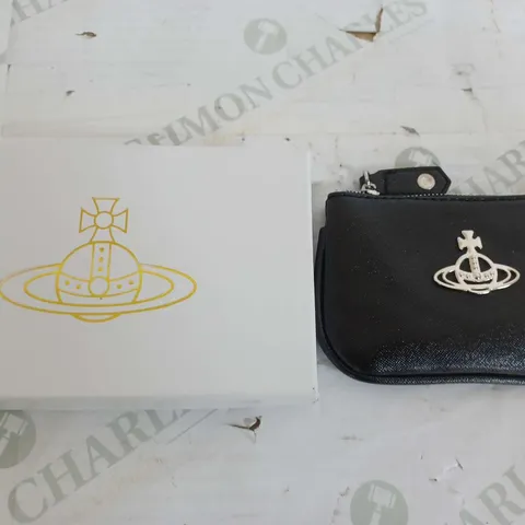VIVIENNE WESTWOOD BLACK CHANGE PURSE