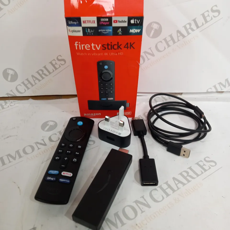 AMAZON FIRE TV STICK 4K BLACK 