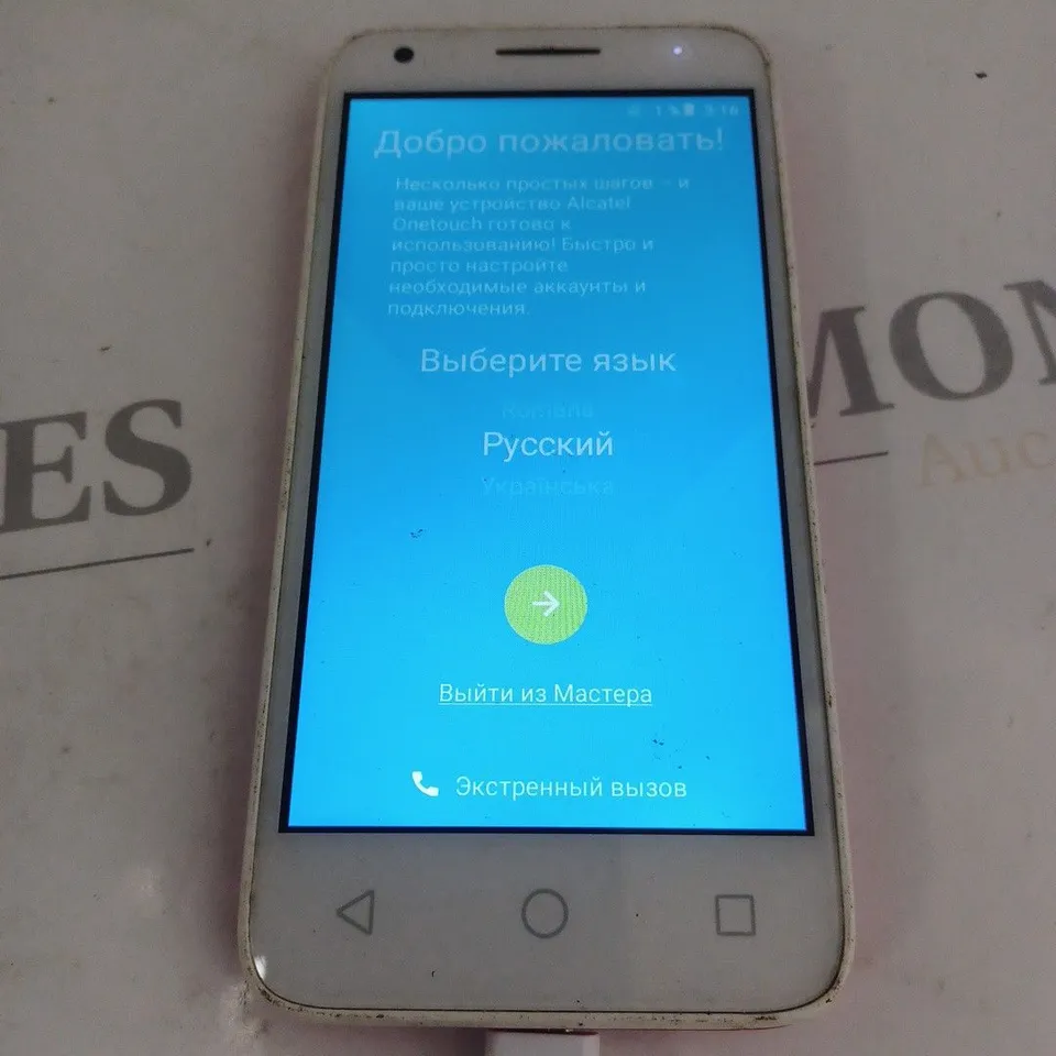 ALCATEL ONE TOUCH MOBILE PHONE