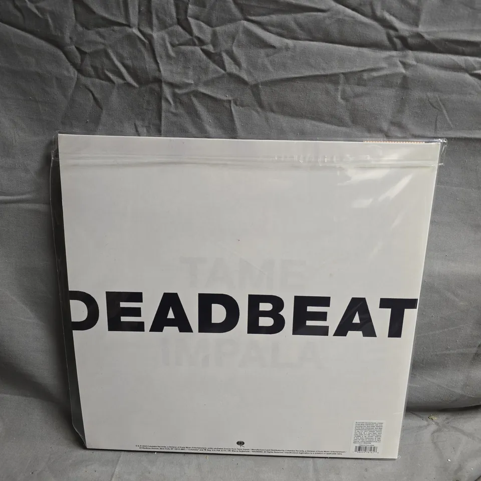 TAME IMPALA JAPANESE EDITION LP + DEADBEAT LP WHITE SLEEVE – 2‑LP LOT