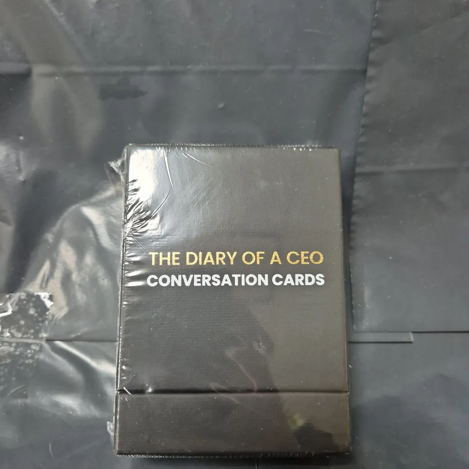 BOXED AND SEALED THE DIARY OF A CEO CONVERSATION CARDS 2