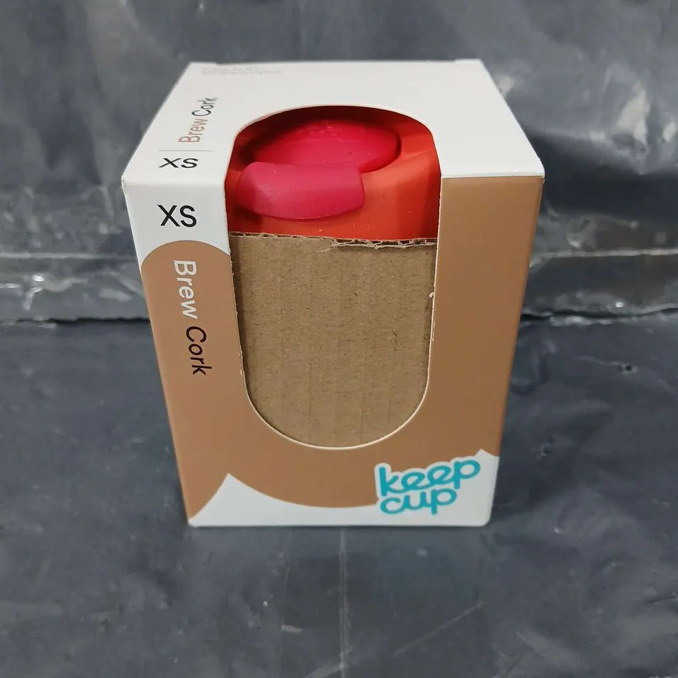 BOXED KEEP CUP BREW CORK - XS