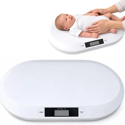 OYPLA DIGITAL ELECTRONIC 20KG BABY INFANT PET MIDWIFE'S WEIGHING BATHROOM SCALES BOXED