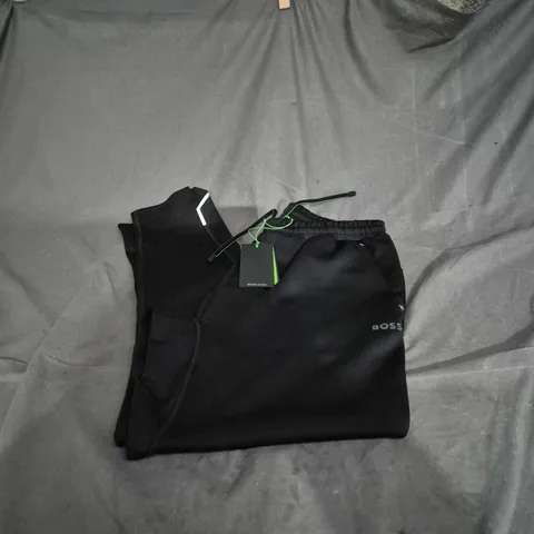 HUGO BOSS HICON ACTIVE MEDIUM BLACK JOGGERS 