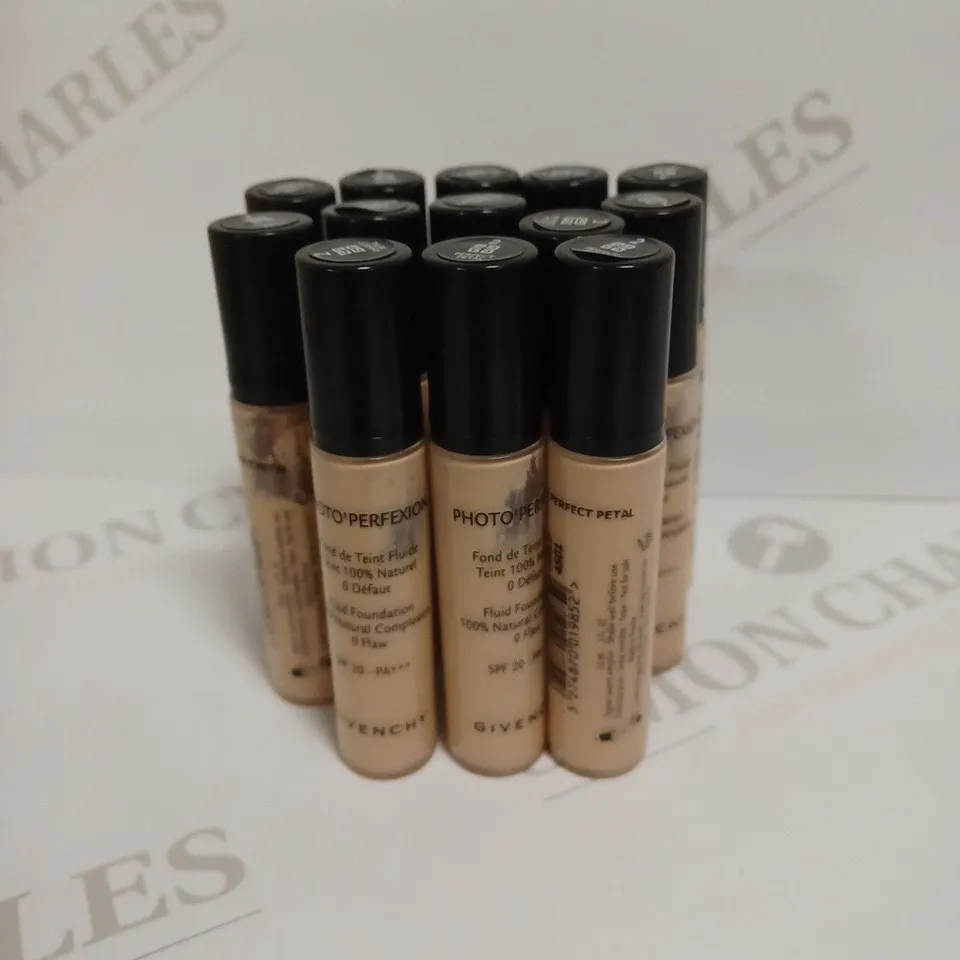 LOT OF APPROX. 12 GIVENCHY FLUID FOUNDATION - #2 PERFECT PETAL SHADE