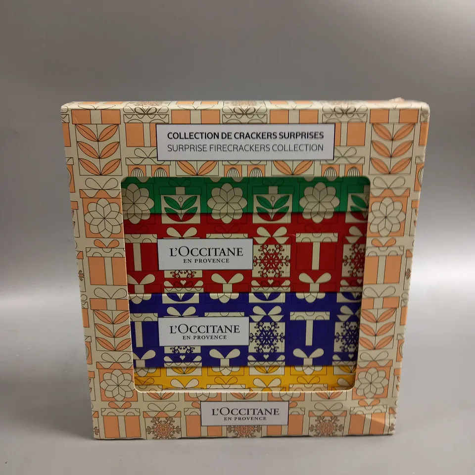 BOXED L'OCCITANE SURPRISE FIRECRACKERS COLLECTION