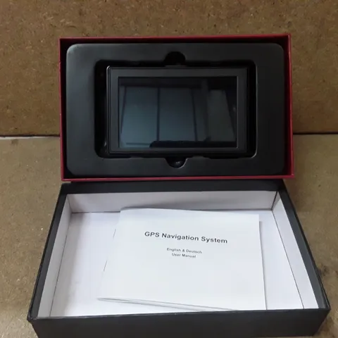 BOXED GPS NAVIGATION SYSTEM