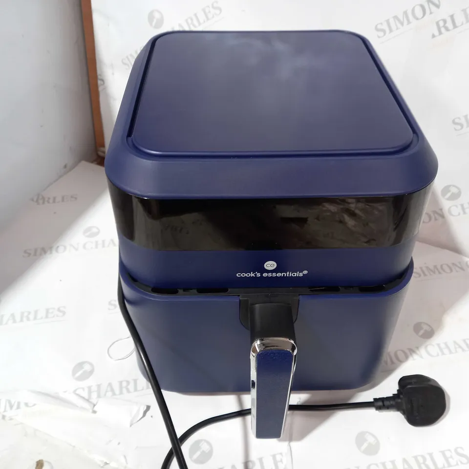 COOK'S ESSENTIALS 5.8L AIR FRYER NAVY