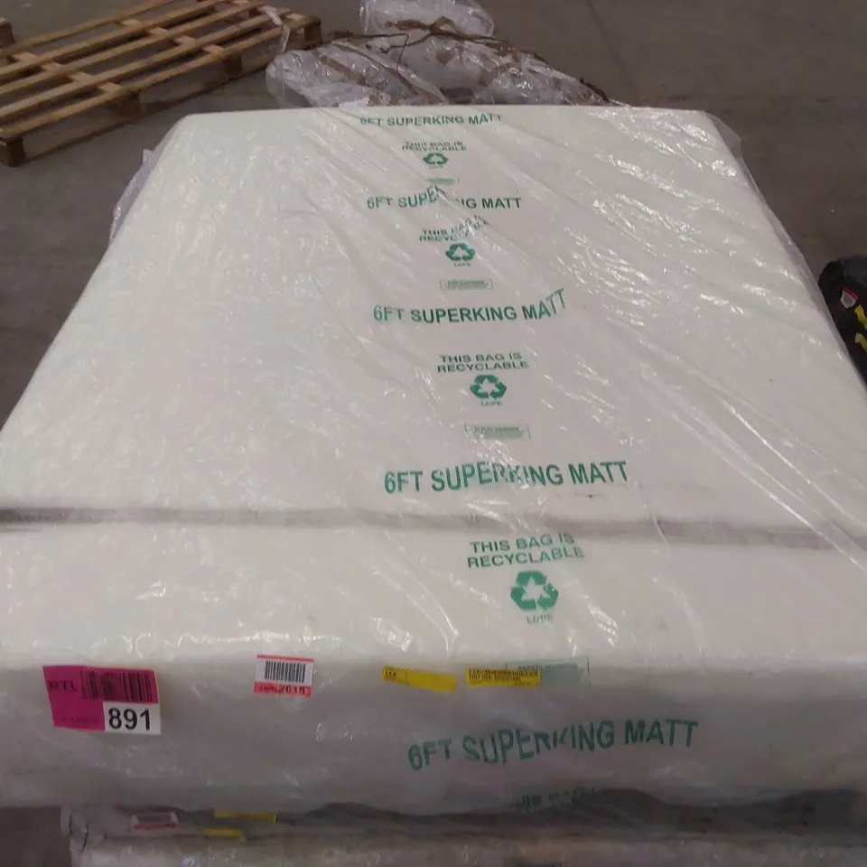 QUALITY BAGGED 30cm DEEP LUXURY 5FT KING SIZED MEMORY FOAM MATTRESS