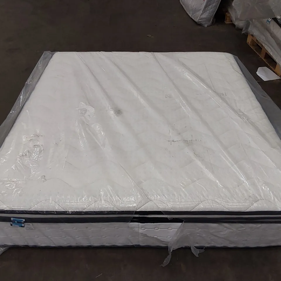 QUALITY BAGGED CREVAN POCKET SPRUNG 2000 SUPER KING MATTRESS 