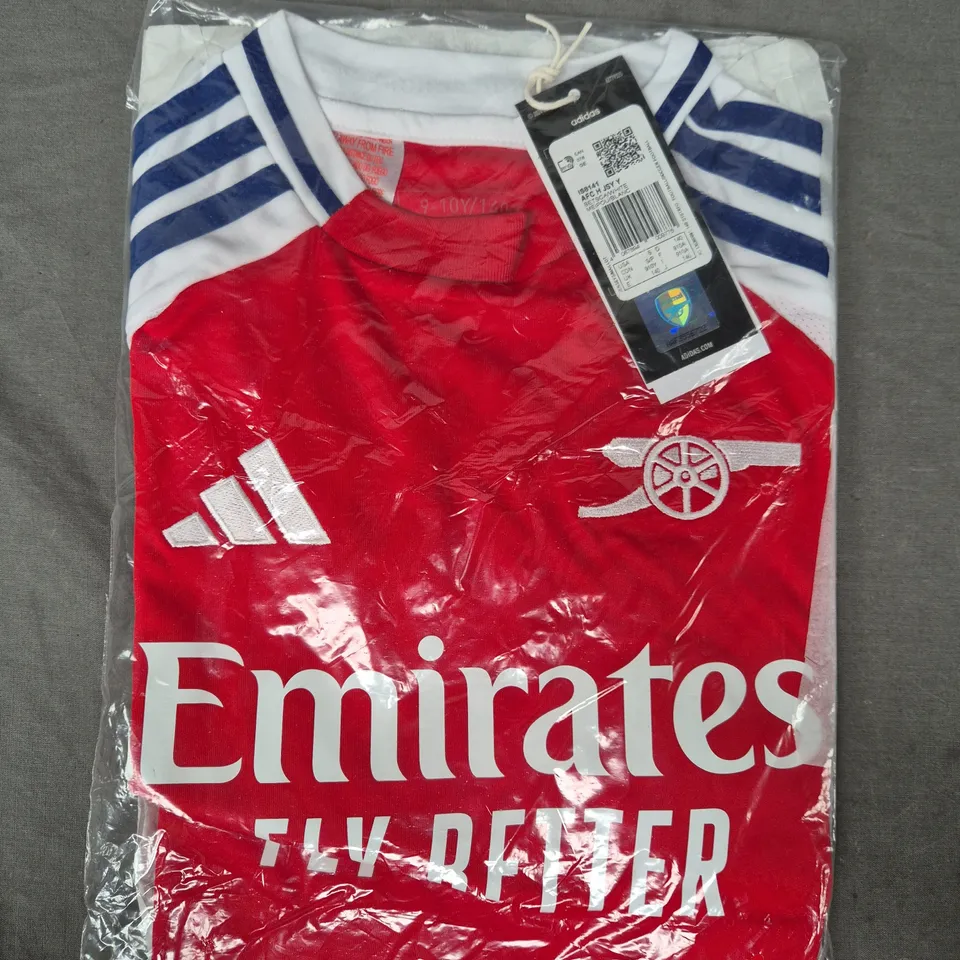 ADIDAS ARSENAL FOOTBALL CLUB JERSEY SIZE 9-10 YEARS