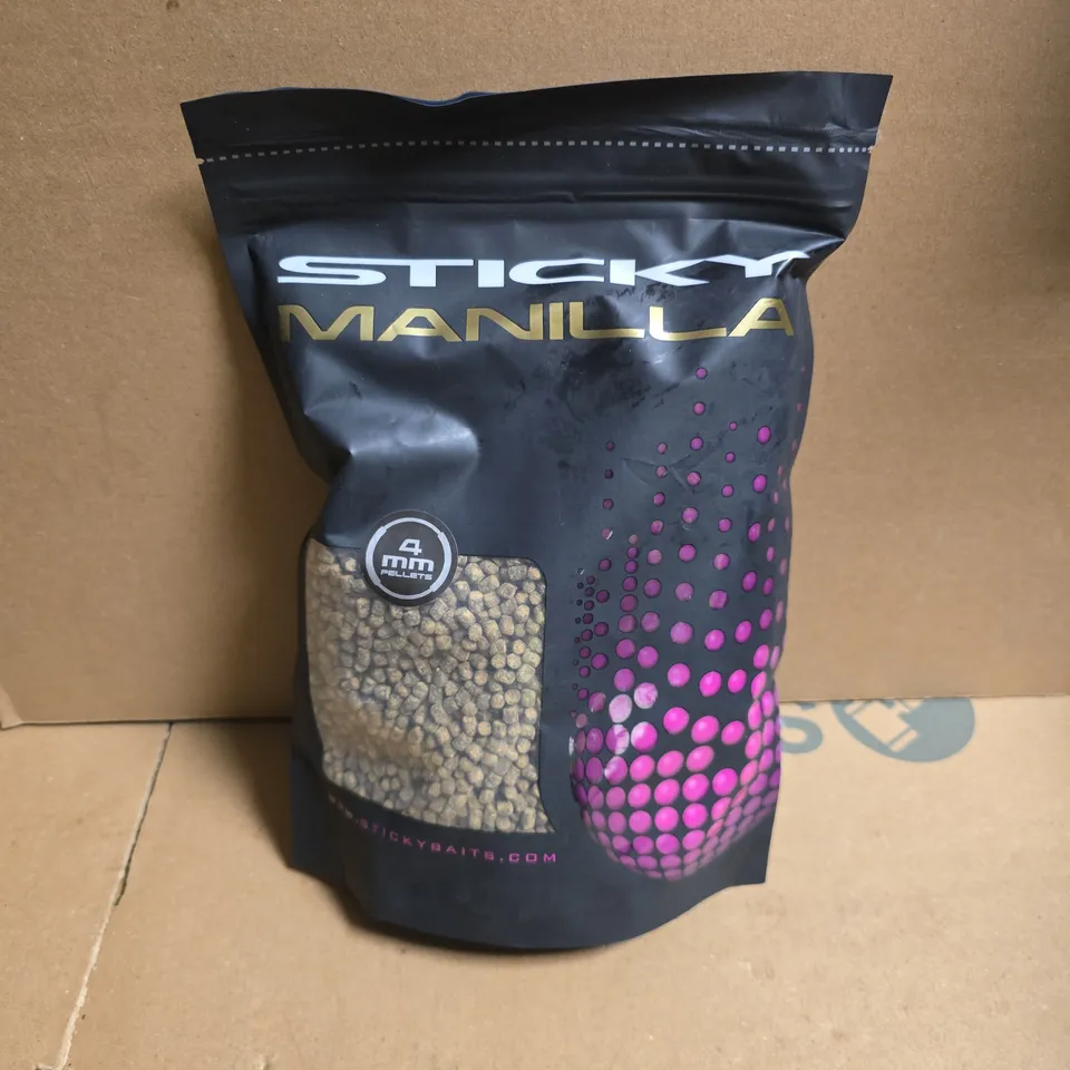 STICKY BAITS MANILLA 4MM PELLETS (900G)