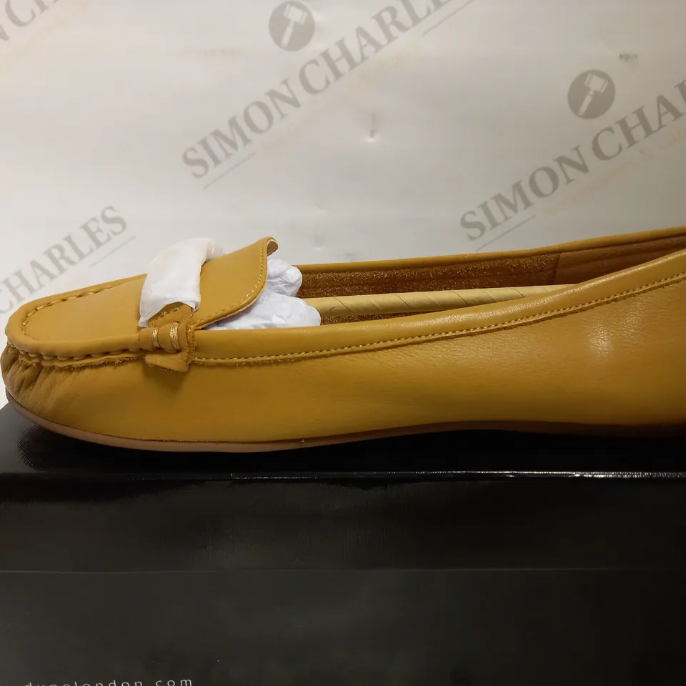 BRAND NEW DUNE LONDON GEORGAS LOAFERS TAN SIZE 5