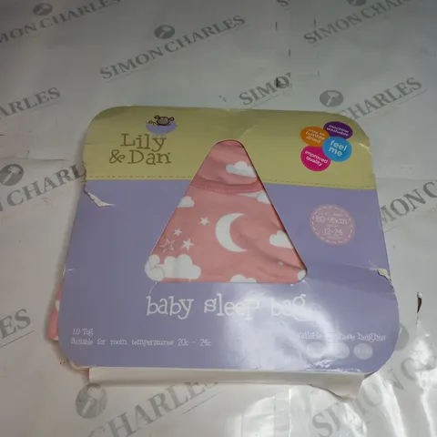 LILY AND DAN BABY SLEEP BAG AGES 12-24 MONTHS