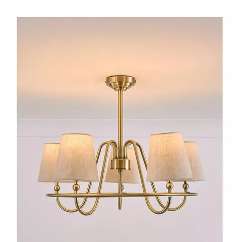 BOXED THE VERY COLLECTION HERITAGE 5 LIGHT CHANDELIER