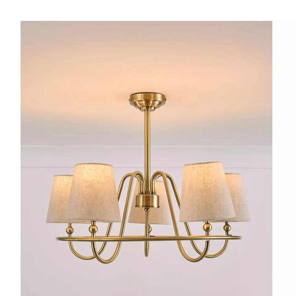 BOXED THE VERY COLLECTION HERITAGE 5 LIGHT CHANDELIER