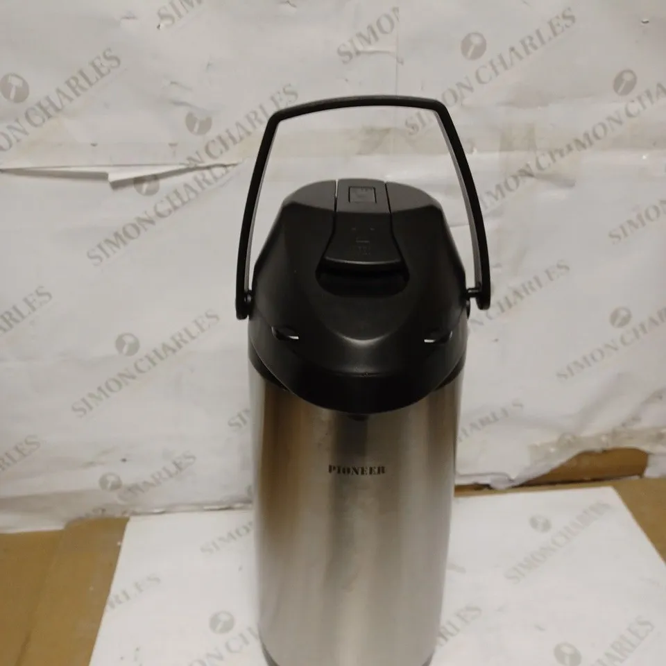 PIONEER FLASKS STAINLESS STEEL AIRPOT HOT COLD WATER TEA COFFEE DISPENSER 