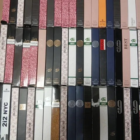APPROXIMATELY 60 ASSORTED FRAFRANCE KINGDOM 35ML FRAGRANCES