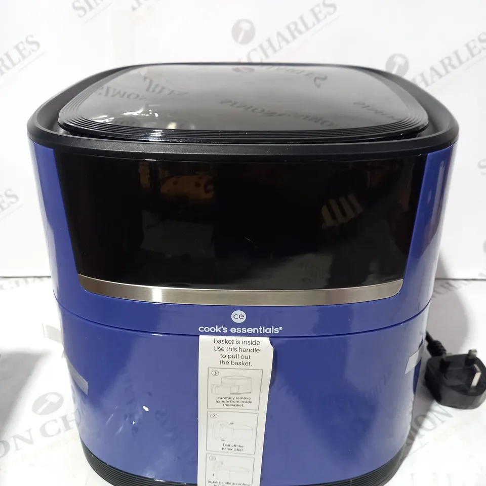 BOXED COOK'S ESSENTIALS 4L AIR FRYER IN NAVY