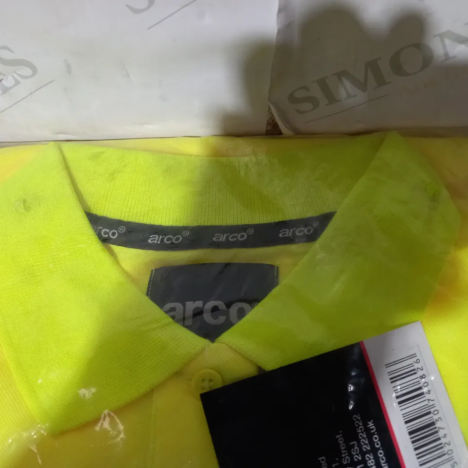 ARCO WOMENS HI-VIS L/S POLO TOP - 20